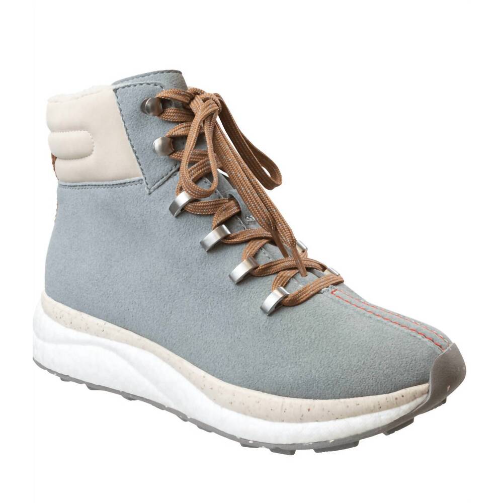 NEW OTBT women's buckly sneaker boots in grey